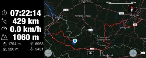 June Tour Day 2: 429km.