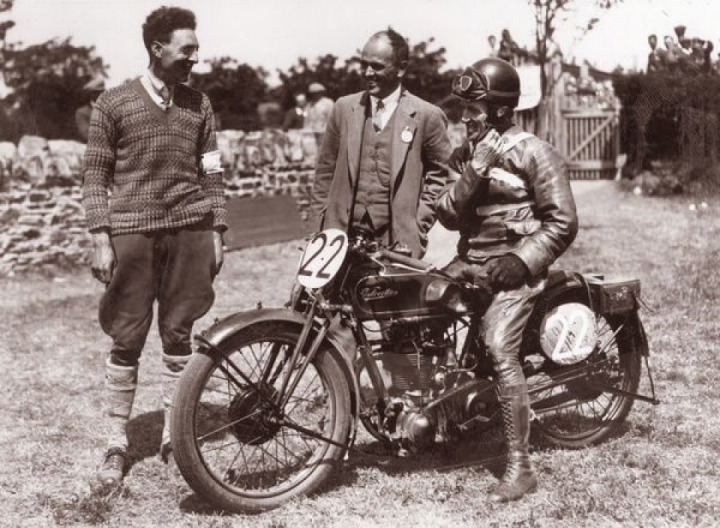 1928 Isle of Man TT. Race #17