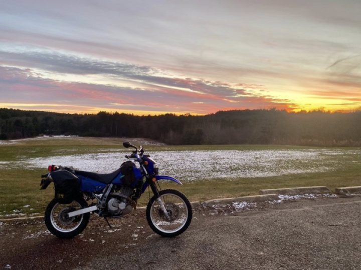 … because it’s pretty out there