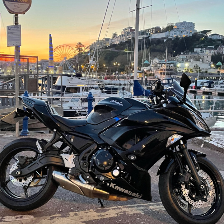 My previous ride on an evening out together enjoying the sunset