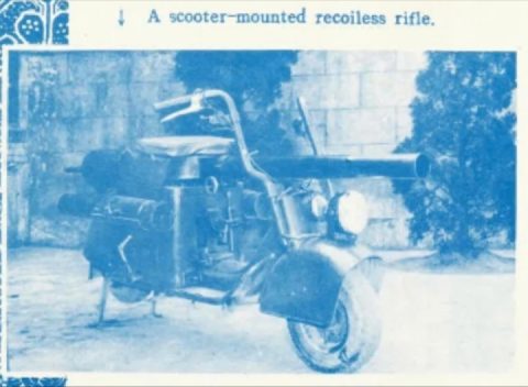 The Taiwanese counterpart of tank destroyer Vespa