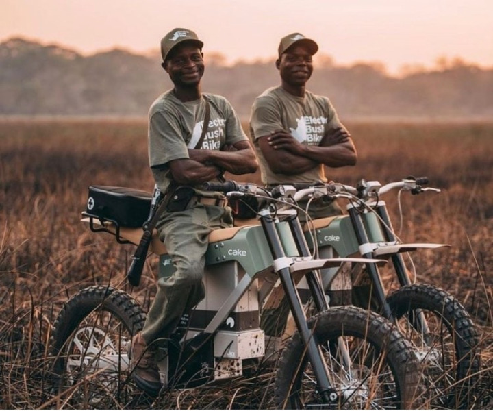 Cake Electric Motorbikes Help Catch African Poachers