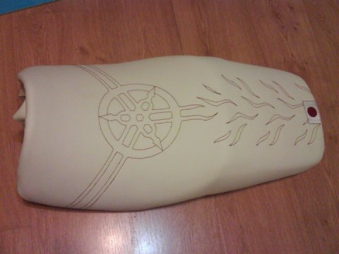 Reupholster of the seat