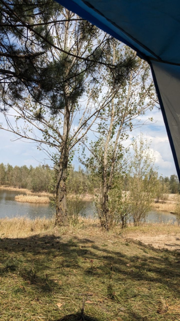 Got out of town for a mini camping trip near the lake