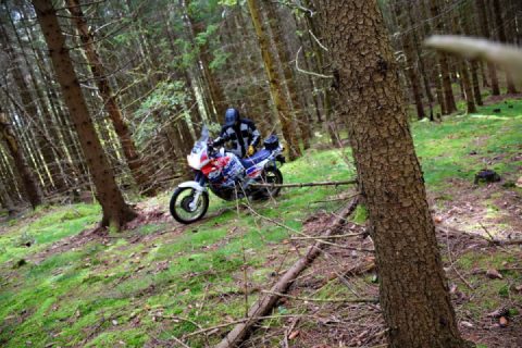 Bit of fun with the Africa Twin today, no signposts, traffic lights or people 