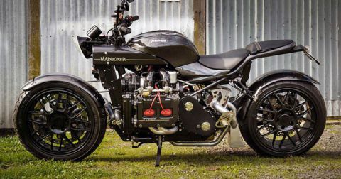 Twin-Turbo Subaru WRX-Engined Motorbike