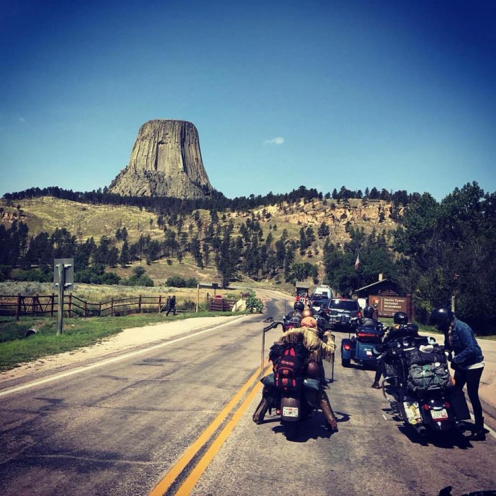 Devils Tower and Sturgis Motorcycle Rally