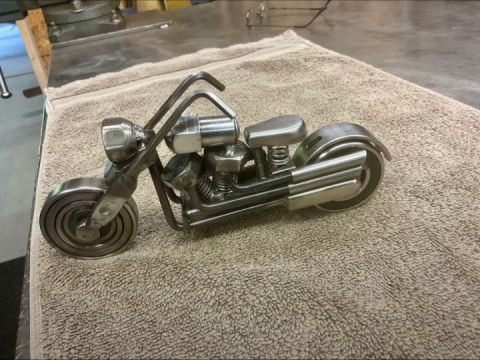 Another scrap metal bike