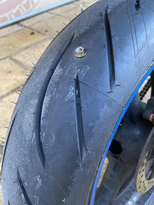 Brand new tyres, first trip to wear them in