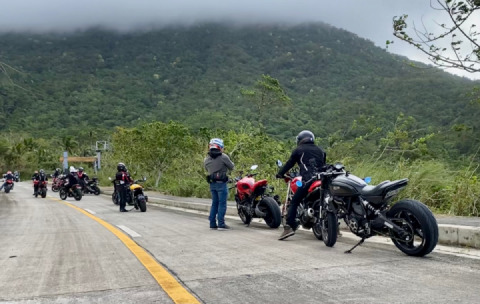 Saturday ride Visiting Rizal Quezon with Ducati South Club and ERIAS