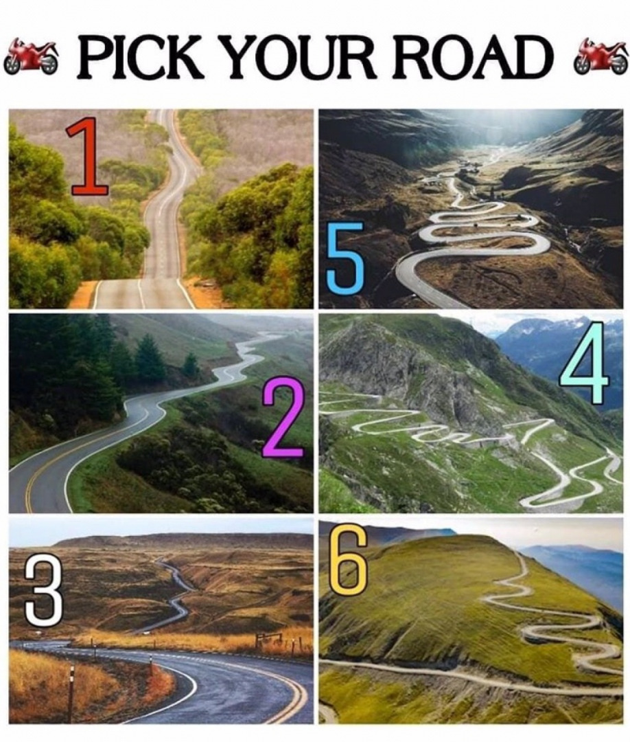 Pick your road