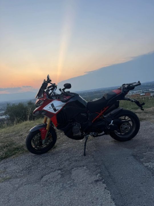 Nothing better than Ducati style and comfort