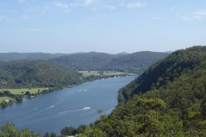 Today's ride to Hawkins Lookout, St Albans, Peats Ridge and back to Newtown