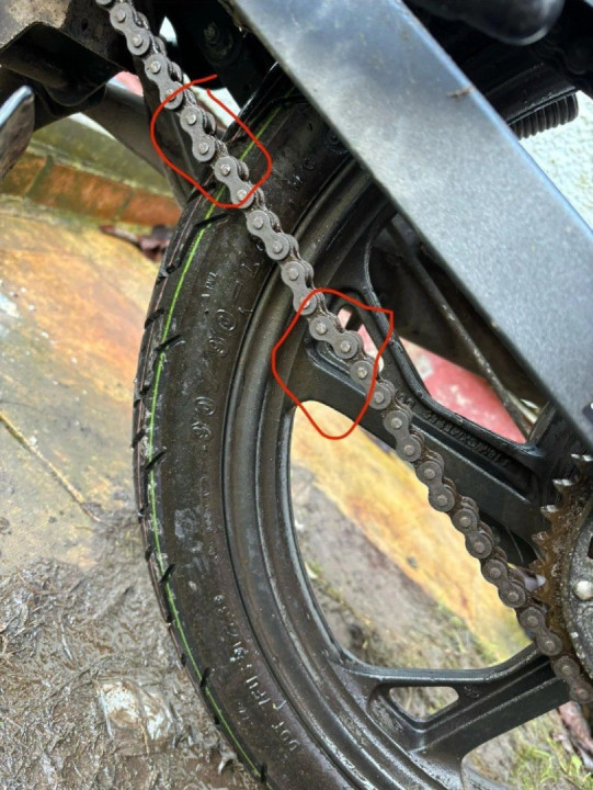 Having issues with my chain, how do fix this?