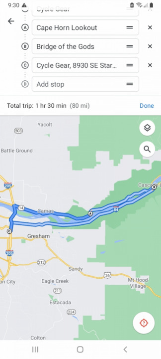 Quick run after work