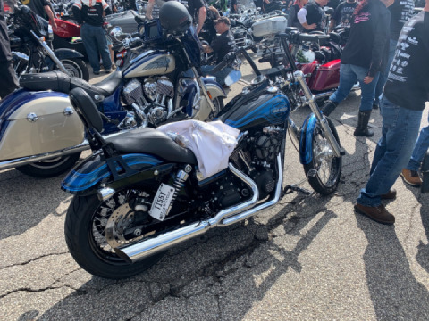 At the ride to remember fallen police, firefighters, and veterans