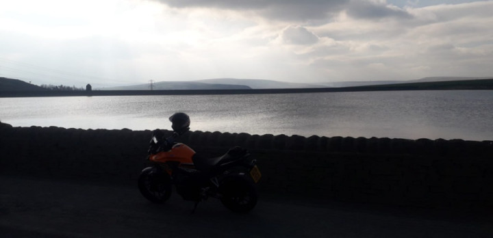 Had a quick ride this evening over the hills it was bliss