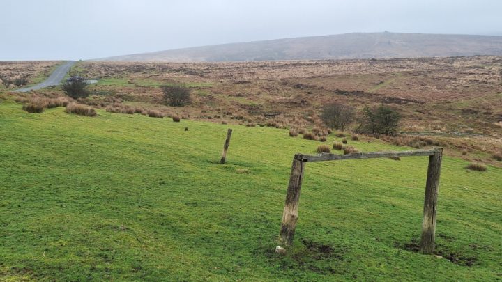 A mistyride, with a road diversion through Buckland in the moor.