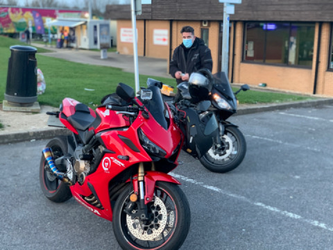 On the way back from Portsmouth