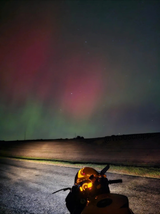 Some pics from when the Northern Lights were visible