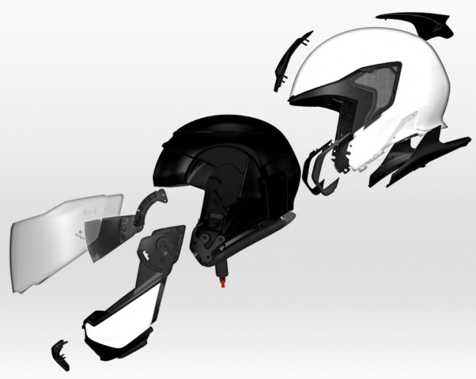 Express-introduction the new BMW System Crossover Helmet
