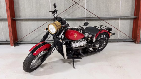 Olson Flathead V8 with a Ford engine