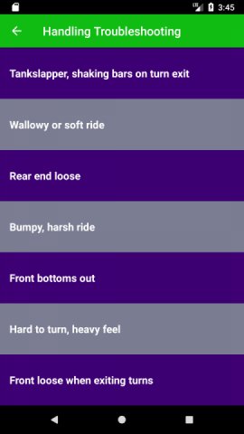 I messed up on the racetrack and put myself in a neck brace. I was so bored at home, I learnt to code and wrote an android app for riders.