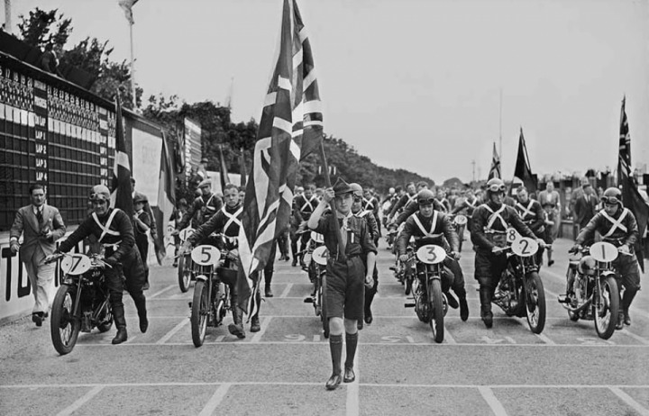 1936 Isle of Man TT. Race #25