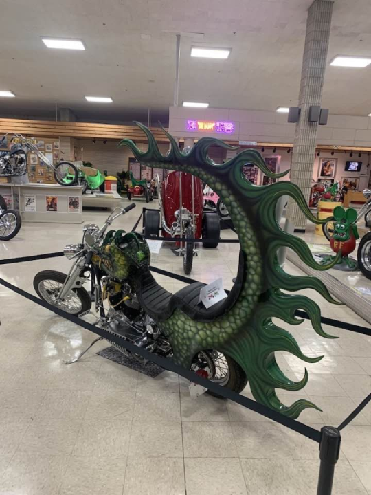 Went to Motorcyclepedia in Newburgh NY