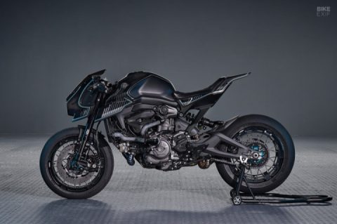 Testastretta Tempest: Rough Crafts' Savage Custom Ducati Monster