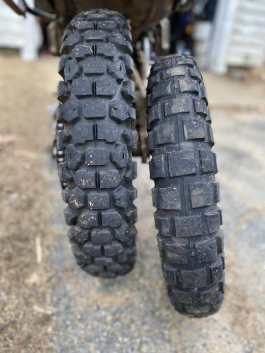 Rear tire change day (and more)