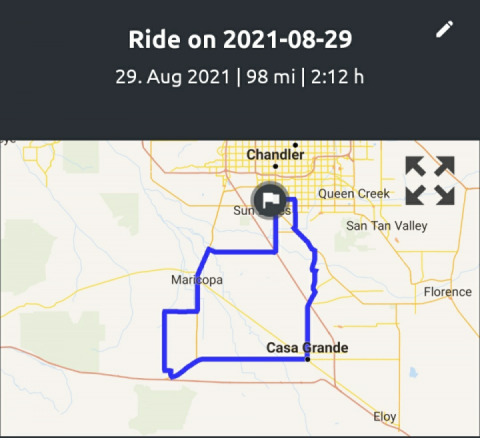 First solo route done!