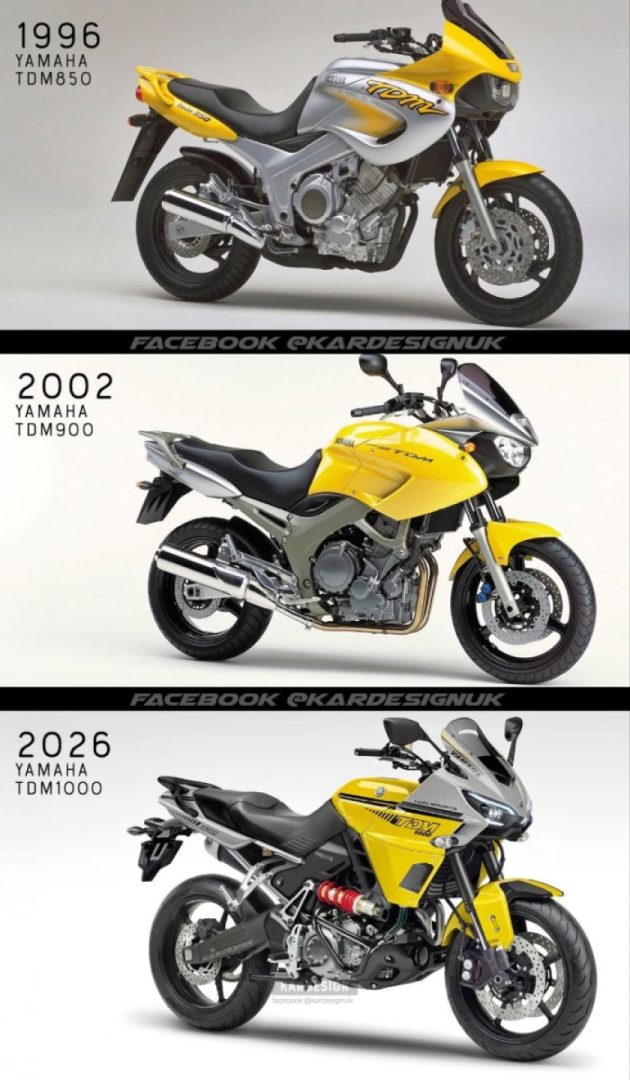 The bike that was ahead of its time – the Yamaha TDM850, arguably the first crossover-style bike