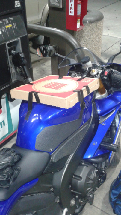 When it doesn't fit in a backpack...?