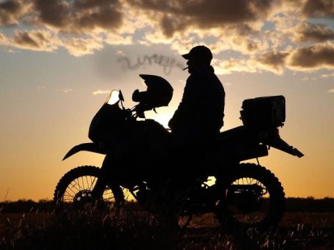 I don't smoke, but because of the mozzies, I hang a mozzie coil in my mouth...