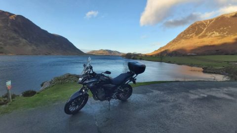 The sun was out, escape Chit signed by the C-in-C so off out into the Lake District