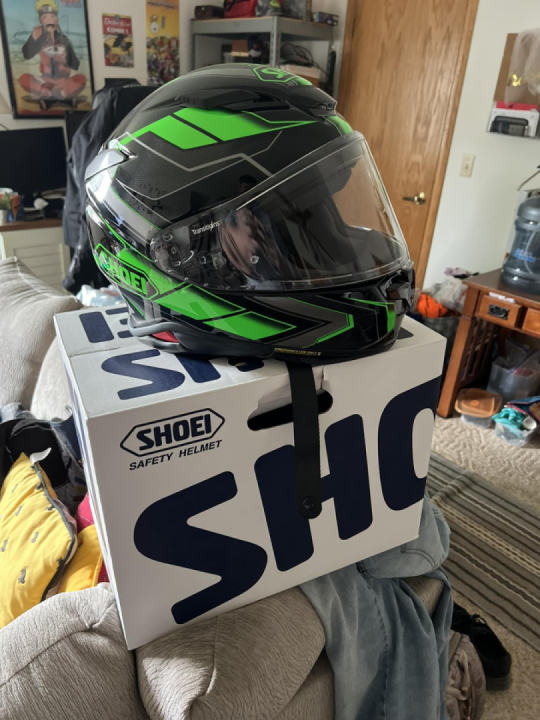 New helmet