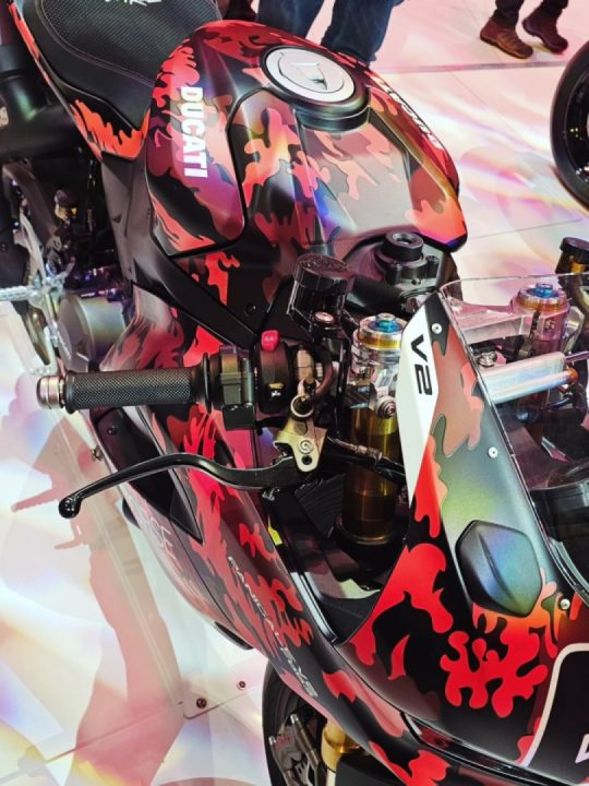 A wonderful day at motorcyclelive . So many bikes, so little time