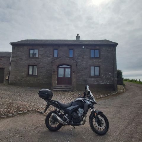 Short ride in cloudy weather