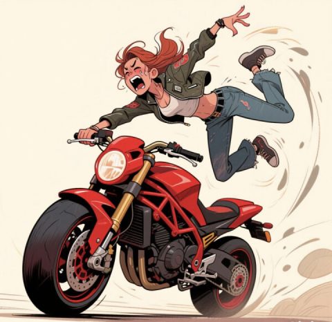 Riding Through the Agony