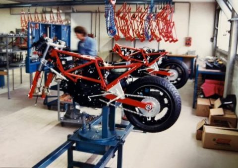Back in time....the old old factory and DB1 in full production
