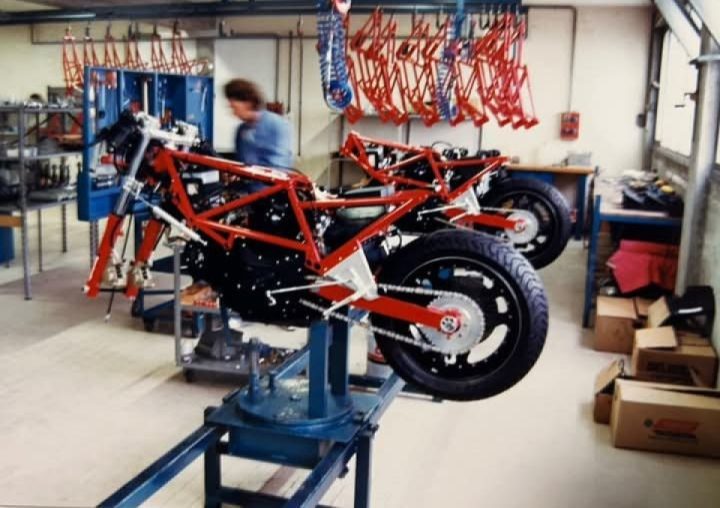 Back in time....the old old factory and DB1 in full production