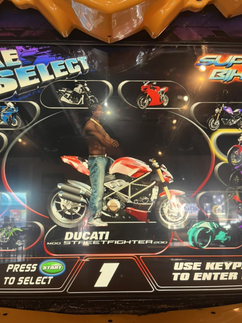 Pretty cool when you find out our bikes are on a video game.