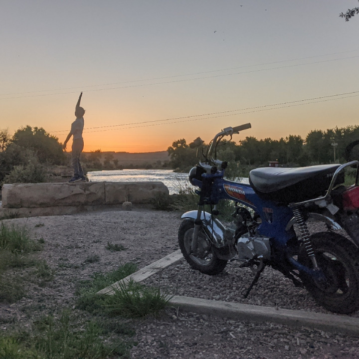 Fun Friday ride by the river