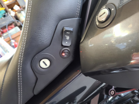 Heated backrest on the GTL. ?