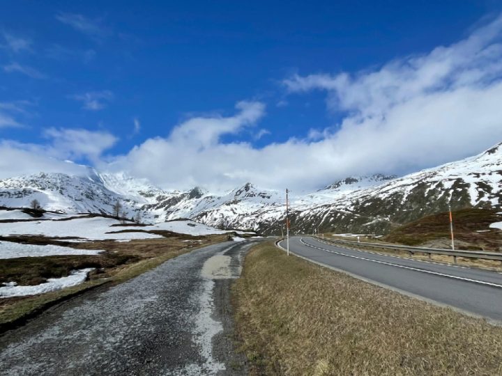 "Remembering a bit of cool... on the Swiss roads"