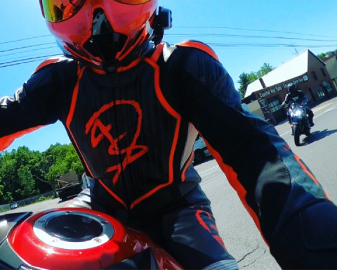 Out for a quick Ride with a home ??