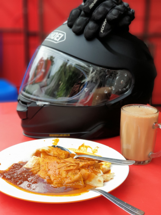 A VERY short blast in the morning....damn the rain....