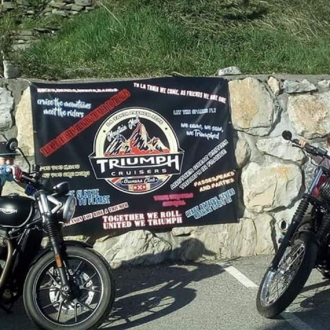 Triumph's in the Alps