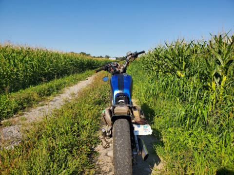 Backroad bikers: got corn?